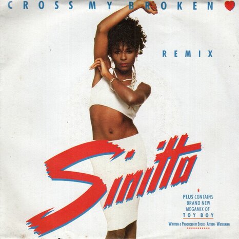 Sinitta - Cross my broken heart + Toy boy (Vinylsingle)