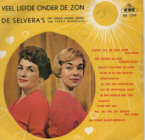 Selvera's - Veel liefde onder de zon (EP) (Vinylsingle)