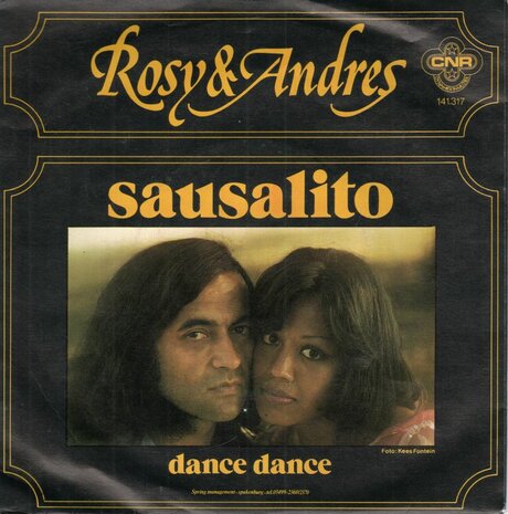 Rosy & Andres - Sausolito + Dance dance (Vinylsingle)