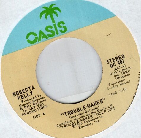 Roberta Kelly - Trouble-Maker   + Trouble-Maker (Vinylsingle)