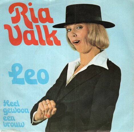 Ria Valk - Leo + Heel gewoon een vrouw (Vinylsingle)