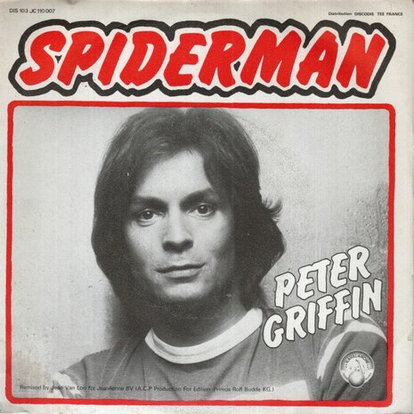 Peter Griffin - Spiderman + Just When I Needed You Most (Vinylsingle)