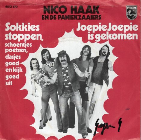 Nico Haak - Sokkies stoppen + Joepie joepie is gekomen (Vinylsingle)
