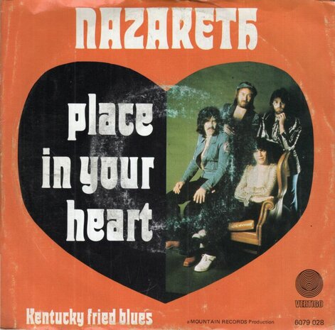 Nazareth - Place in your heart + Kentucky fried blues (Vinylsingle)
