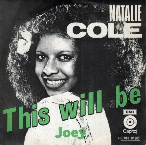 Natalie Cole - This will be + Joey (Vinylsingle)