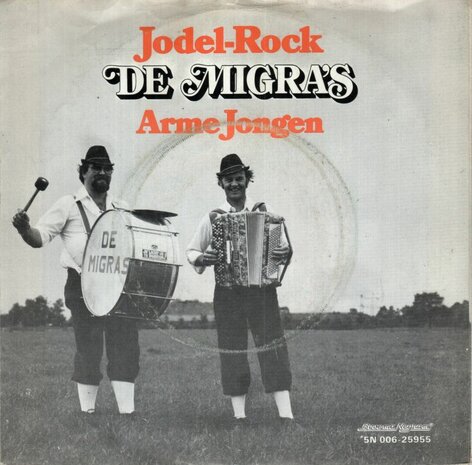 Migra's - Jodelrock + Arme jongen (Vinylsingle)
