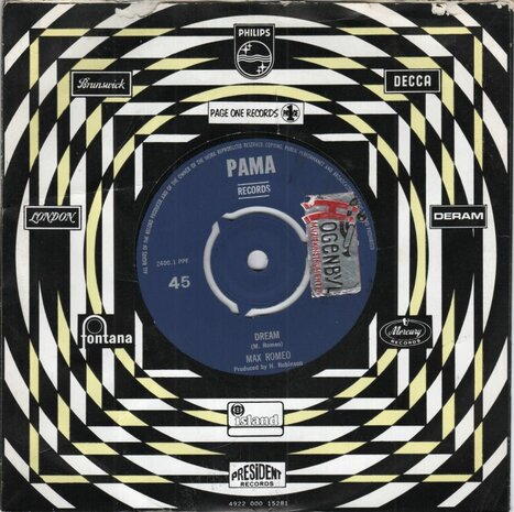 Max Romeo - Wet Dream + She's But A Little Girl (Vinylsingle)