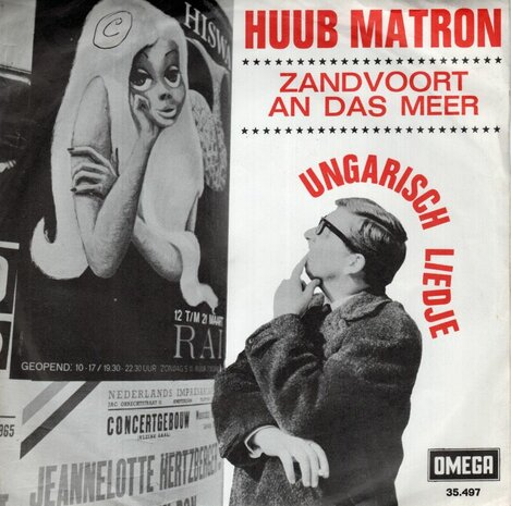 Huub Martron - Zandvoort An Das Meer + Ungarisch Liedje (Vinylsingle)
