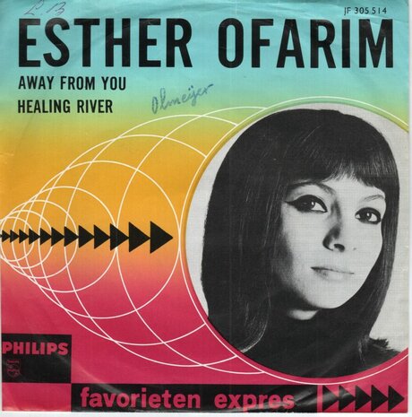 Esther Ofarim - Away from you + Healing river (Vinylsingle)