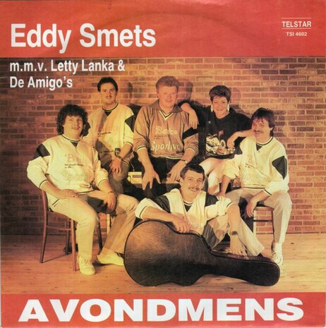 Eddy Smets - Avondmens + Word ik nog eens 'n zanger (Vinylsingle)