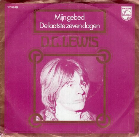 D.C. Lewis - Mijn gebed + De laatste 7 dagen (Vinylsingle)
