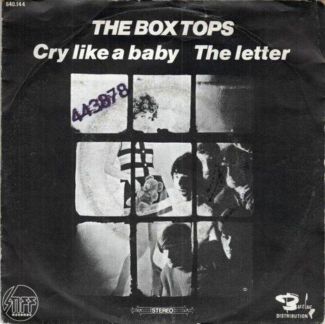 Box Tops - Cry like a baby + The letter (Vinylsingle)