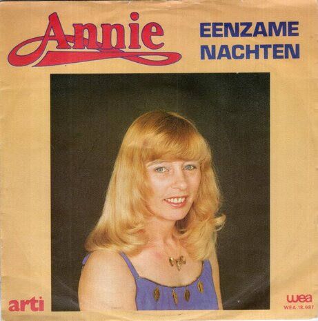 Annie - Eenzame nachten + Het mooiste in ?t leven (Vinylsingle)