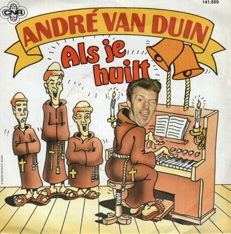 Andre van Duin - Bim bam + Als je huilt (Vinylsingle)