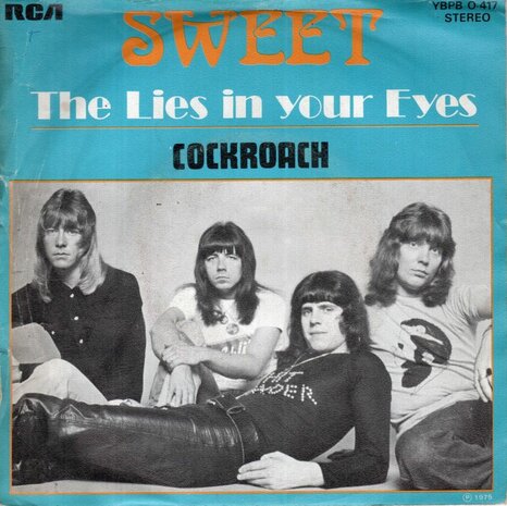 Sweet - Lies in your eyes + Cockroach (Vinylsingle)