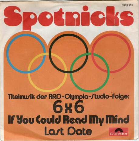 Spotnicks - If you could read my mind + Last date (Vinylsingle)