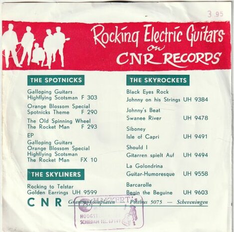 Spotnicks - Drina + Bach goes to sea (Vinylsingle)