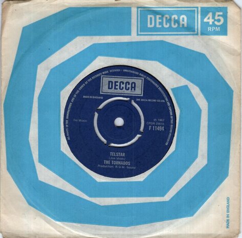 Tornados - Telstar + Jungle fever (Vinylsingle)