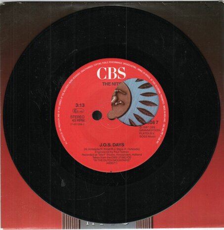 Nits - J.O.S. days + Yksi kaksi kolme (Vinylsingle)