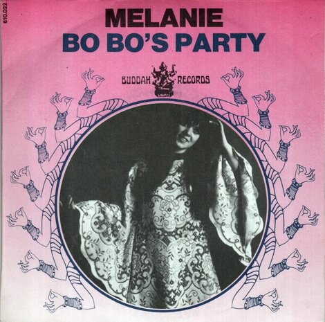 Melanie - Bo bo's party + Mr. Tambourine man (Vinylsingle)