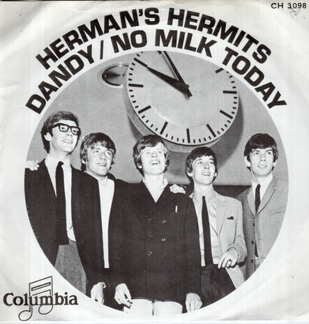 Herman's Hermits - No milk today + Dandy (Vinylsingle)