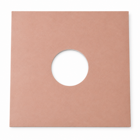 Bruin Kartonnen hoezen voor 78toeren/10" platen - per 25 stuks