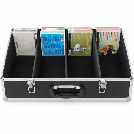 CD Koffer met afneembaar deksel (144 CD) - per stuk