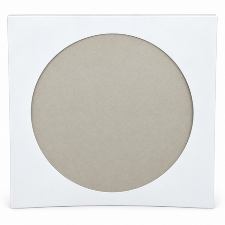 LP Picture Disc Hoes (wit) - per 10 stuks