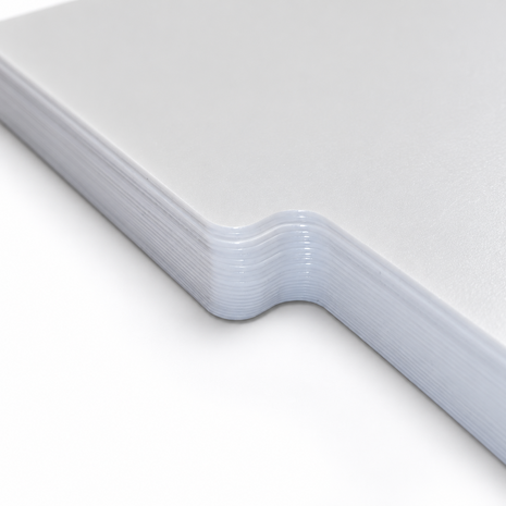 LP Registers Wit Met Tab - per 20 STUKS