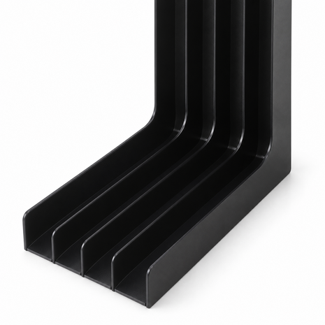 LP Rek voor 80 platen (set van 2 stuks) - per set van 2 stuks