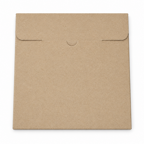 Verzendkarton voor Vinylsingles (1 tot 5 stuks) - per 25 stuks