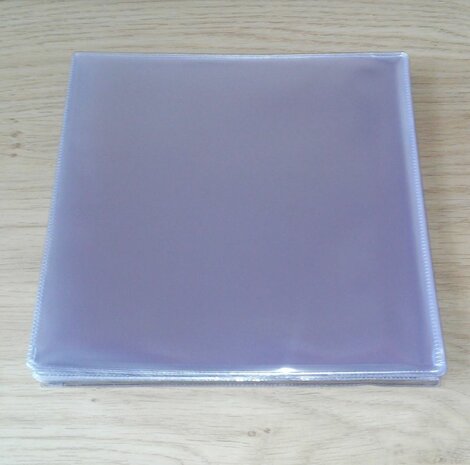 Hard Plastic PVC Beschermhoezen voor vinylsingles (7