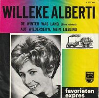Willeke Alberti - De winter was lang + Auf wiederseh'n (Vinylsingle)