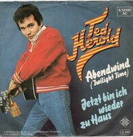 Ted Herold - Abendwind + Jetzt Bin Ich Wieder Zu Haus (Vinylsingle)