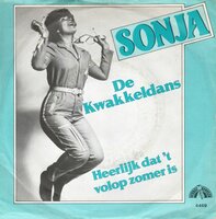 Sonja - De kwakkeldans + Heerlijk dat 't volop zomer is (Vinylsingle)