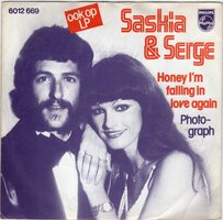 Saskia & Serge - Honey, I'm falling in love + Photo-graph (Vinylsingle)