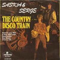 Saskia & Serge - Country disco train + Goodbye Las Vegas (Vinylsingle)