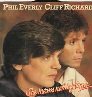 Phil Everly & Cliff Richard - She means nothing to me + A man and.. (Vinylsingle)