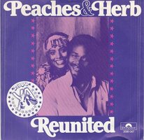 Peaches & Herb - Reunited + Easy as pie (Vinylsingle)