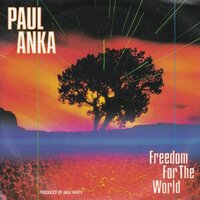 Paul Anka - Freedom for the world + Too young to die (Vinylsingle)