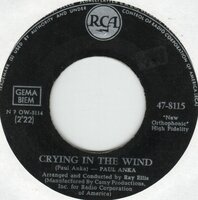 Paul Anka - Crying in the wind + Love (Vinylsingle)