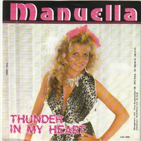 Manuela - Thunder In My Heart + (instr.) (Vinylsingle)