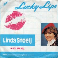 Linda Snoeij - Lucky lips + Ik hou van jou (Vinylsingle)