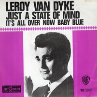 Leroy van Dyke - It's All Over Now Baby Blue + Just A State Of Mind (Vinylsingle)