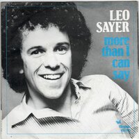 Leo Sayer - More than I can say + Only fooling (Vinylsingle)