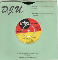 Johnny Otis - Baby, I Got News For You + Hand Jive One More Time (Vinylsingle)