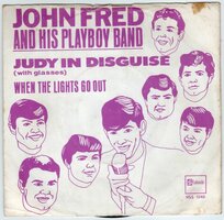 John Fred - Judy in disguise + When the lights go out (Vinylsingle)