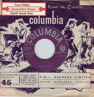 Jacqueline Boyer - Tom Pillibi + Gouli gouli dou (Vinylsingle)