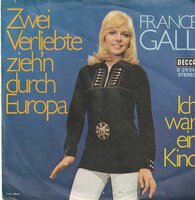 France Gall - Zwei Verliebte Ziehen Durch Europa + Ich War Ein Kind (Vinylsingle)