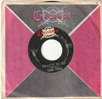 Four Teens - Spark Plug + Go Little Go Cat (Vinylsingle)